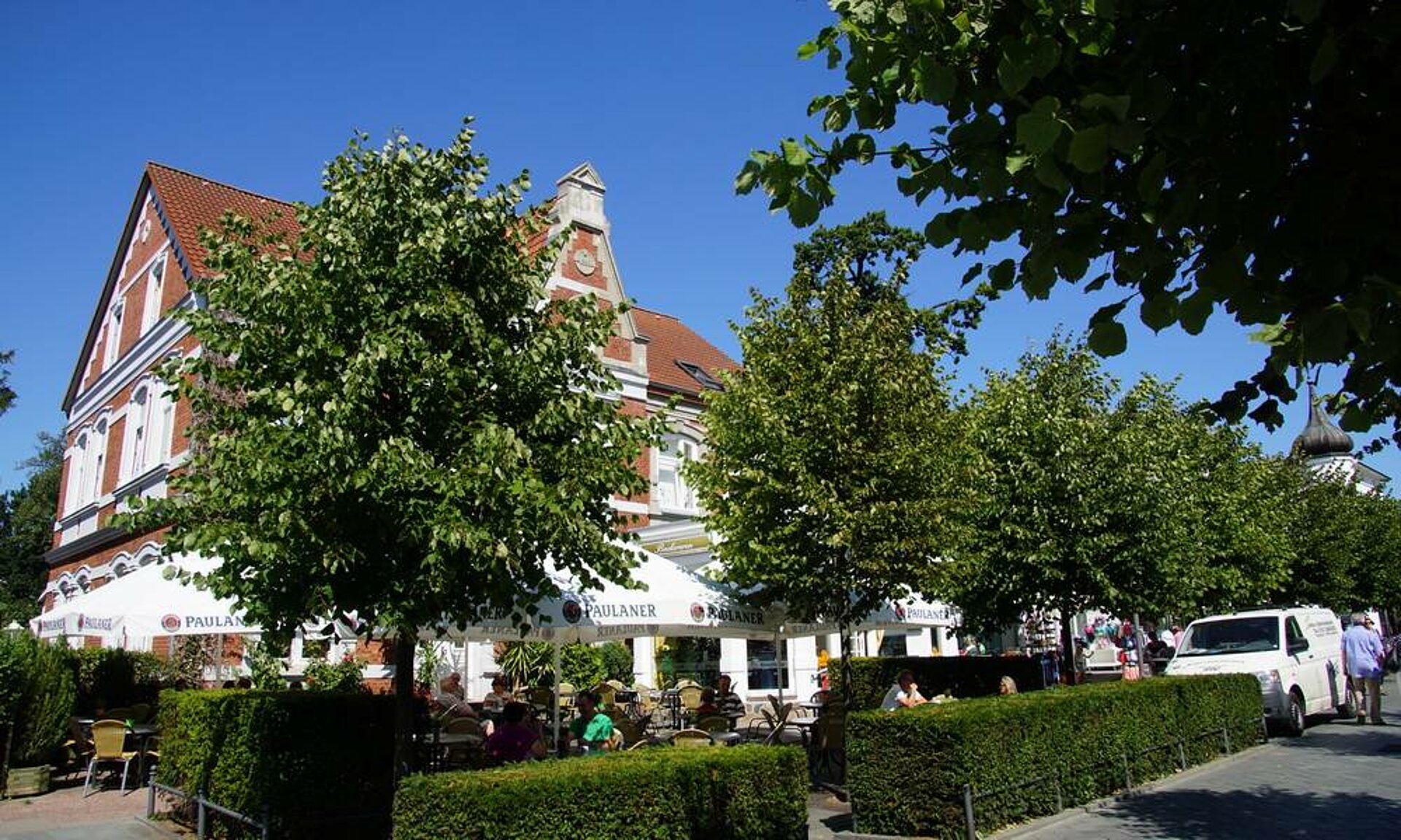 Restaurant Fußgängerzone Binz, Pension Anker - Rügen