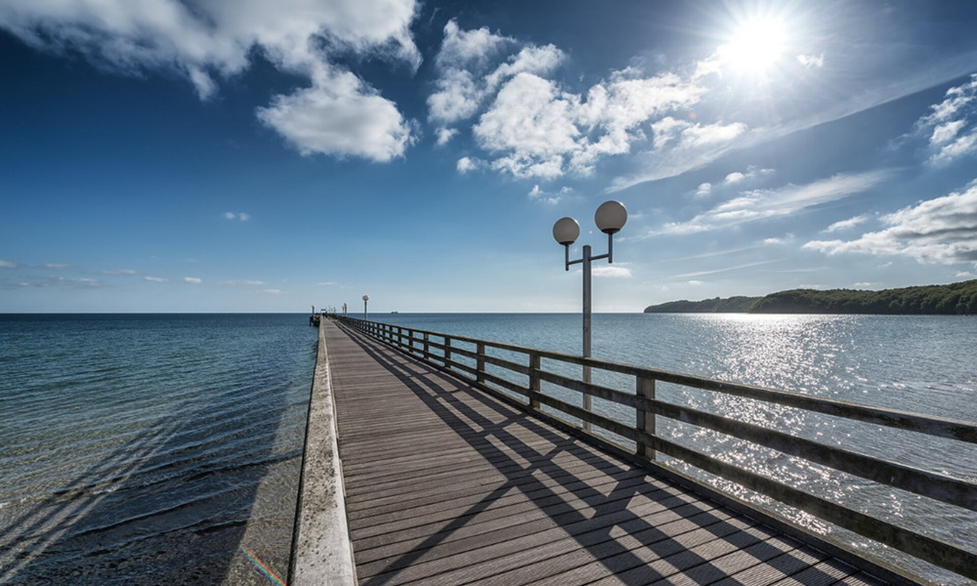 Seebrücke Binz - Pension Anker, Rügen