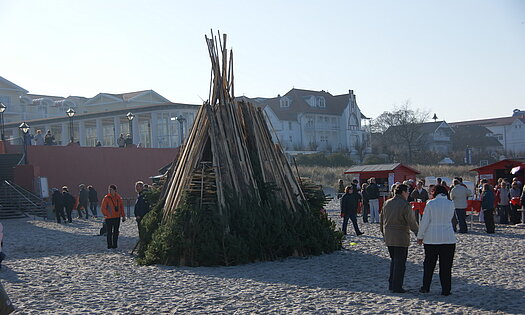 Osterfeuer, Pension Anker, Binz - Rügen Osterfeuer, Pension Anker, Binz - Rügen