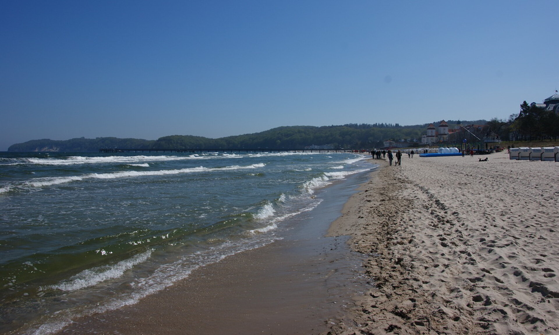 Binzer Strand & Seebrücke- Pension Anker, Rügen