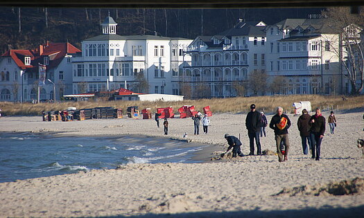 Fischerstrand Binzer Seebrücke, Pension Anker, Binz - Rügen Fischerstrand Binzer Seebrücke, Pension Anker, Binz - Rügen