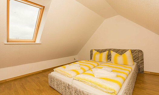 zweites Schlafzimmer Ferienwohnung19 in Pension ANKER - Rügen, Binz