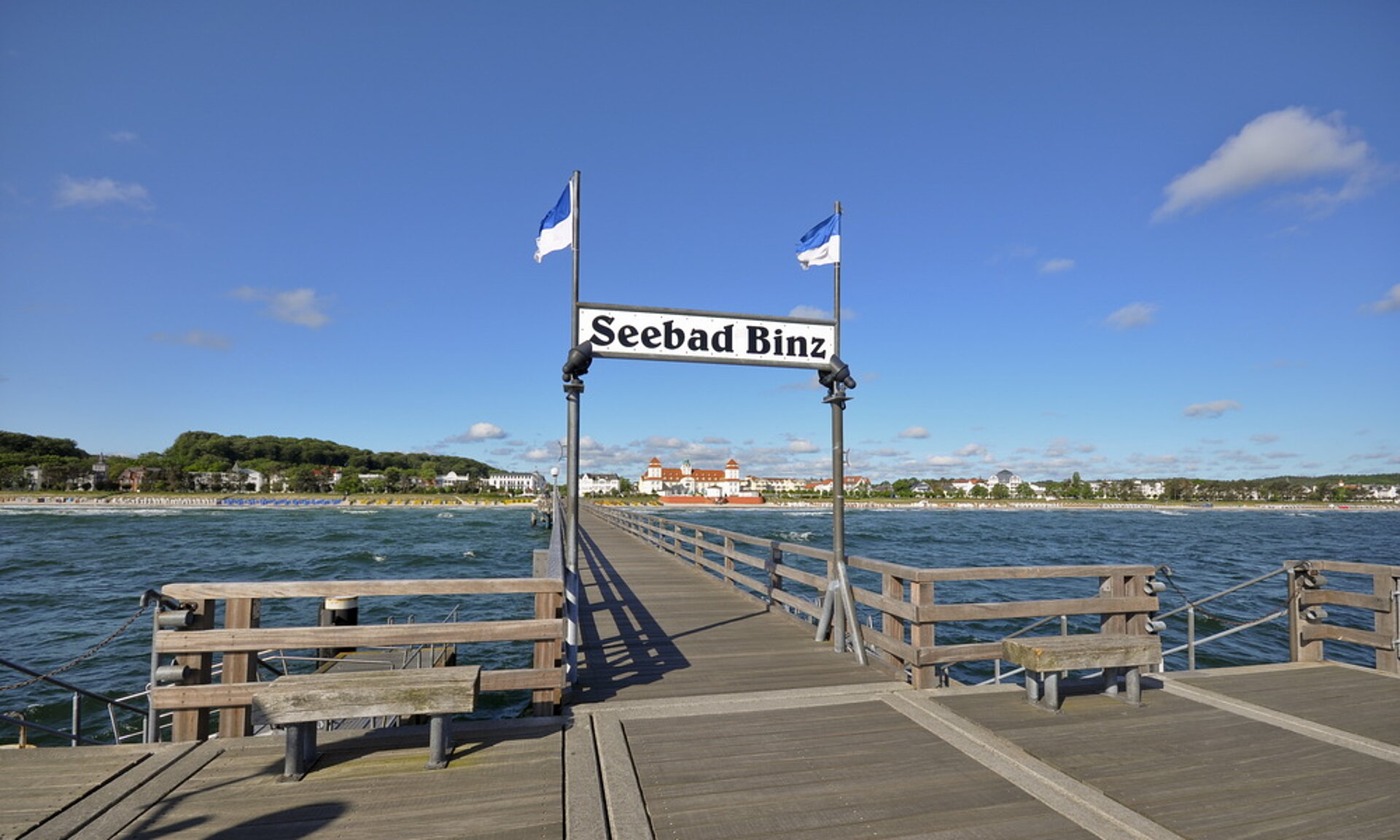 Binzer Seebrücke - Rügen, Pension ANKER
