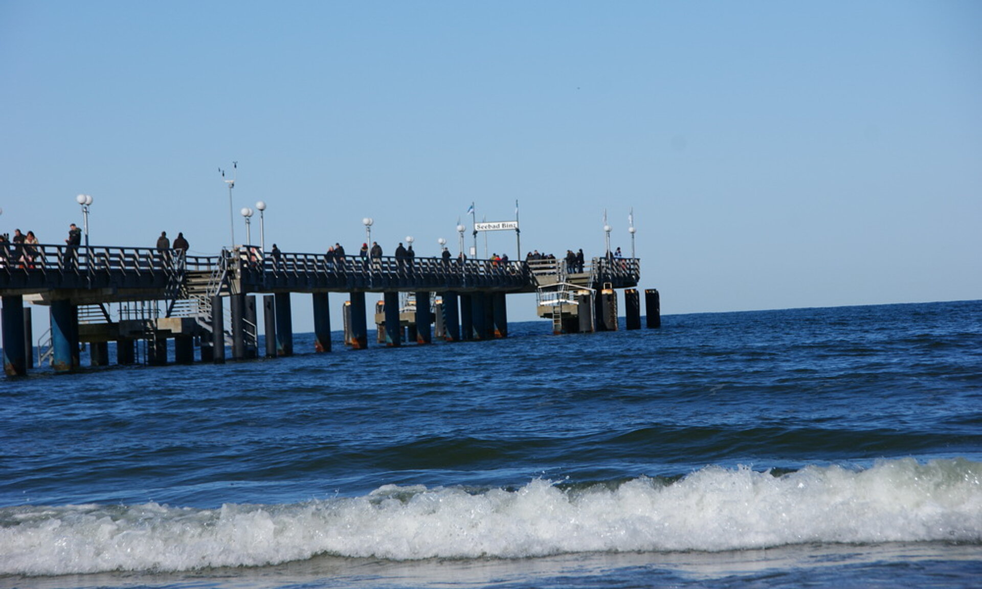 Binzer Strand, Pension Anker, Binz - Rügen