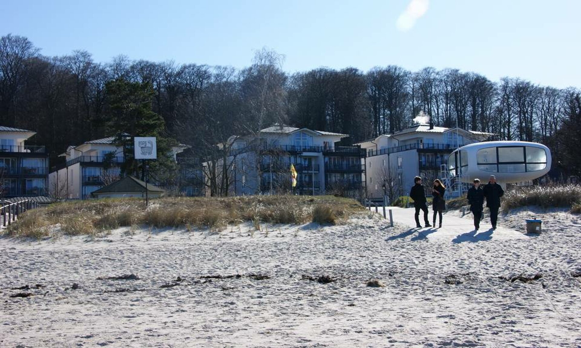 Binzer Strand, Pension Anker, Binz - Rügen