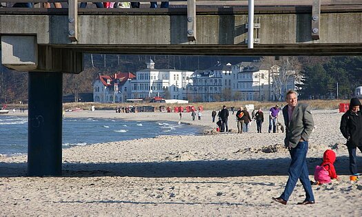 Fischerstrand Binzer Seebrücke, Pension Anker, Binz - Rügen Fischerstrand Binzer Seebrücke, Pension Anker, Binz - Rügen