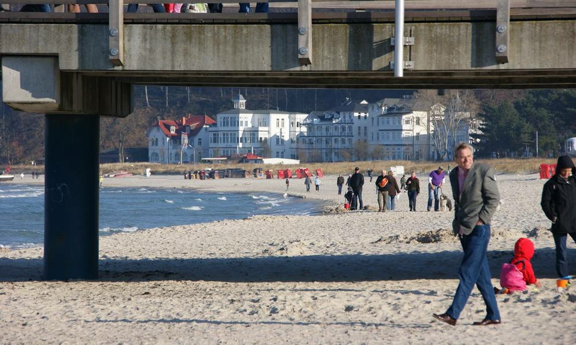 Fischerstrand Binzer Seebrücke, Pension Anker, Binz - Rügen