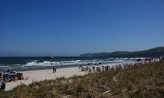 Binzer Strandpromenade & Seebrücke - Pension Anker, Rügen
