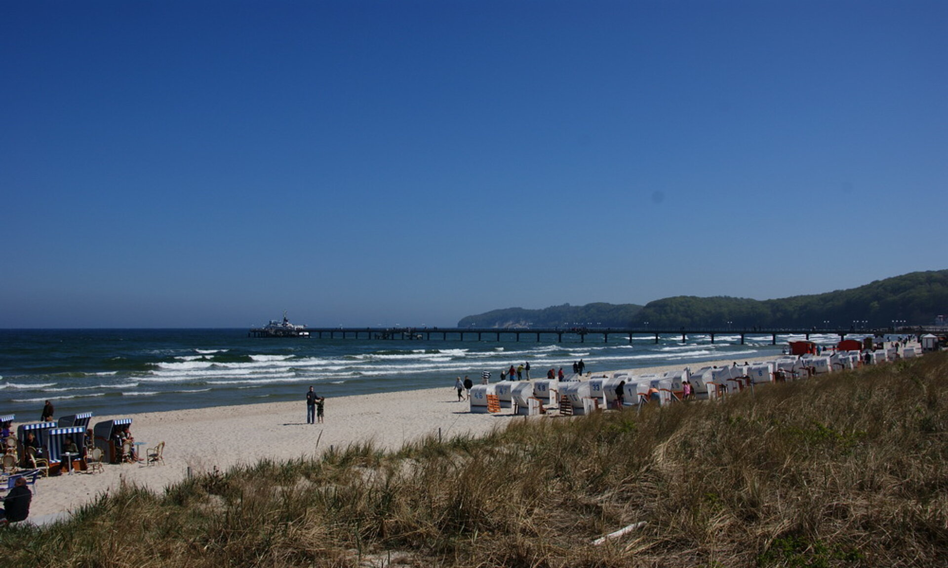 Binzer Strandpromenade & Seebrücke - Pension Anker, Rügen