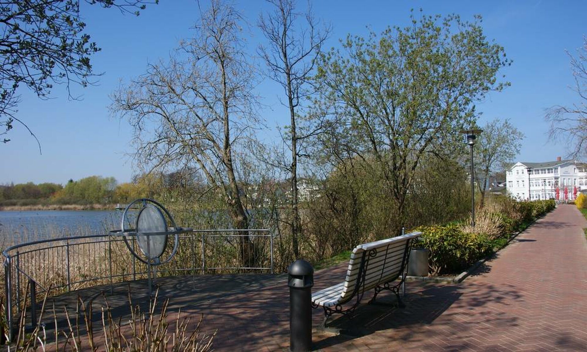 Uferweg Schmachter See Richtung Promenadenplatz - Rügen, Binz