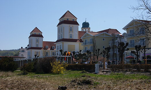 Binzer Strand und Kurhaus - Pension Anker, Rügen