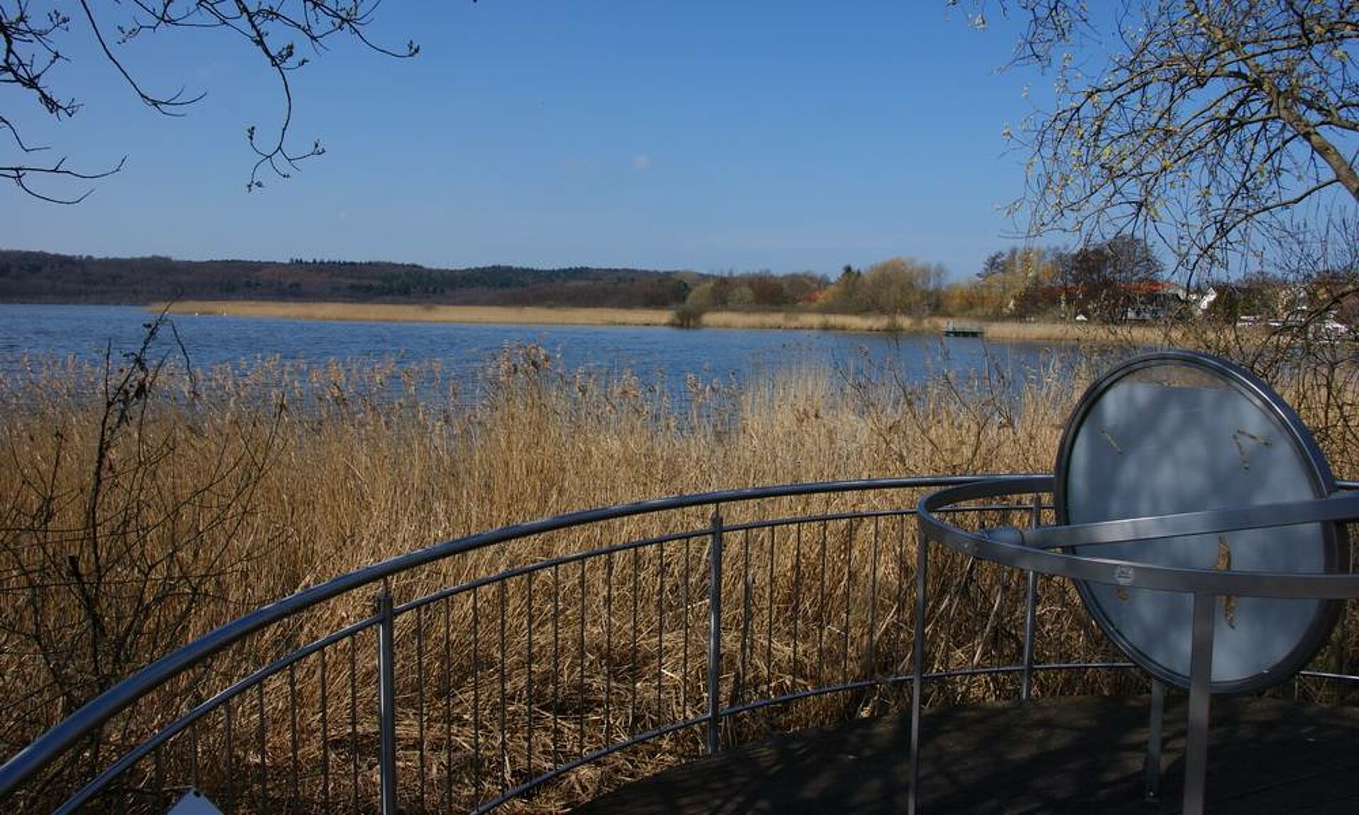 Blick auf Schmachter See, Pension Anker, Binz - Rügen