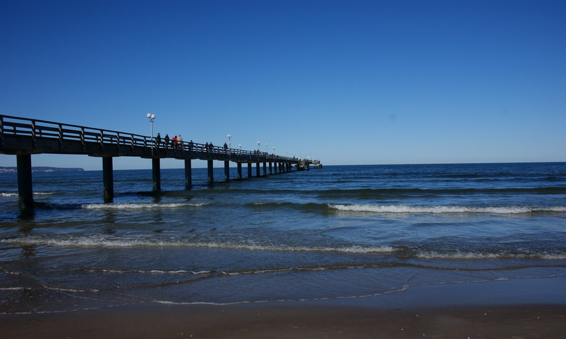 Binzer Seebrücke, Pension Anker, Binz - Rügen