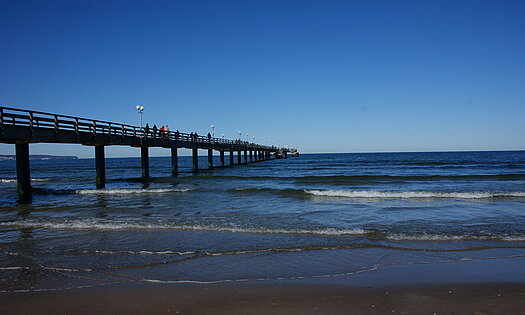Binzer Seebrücke, Pension Anker, Binz - Rügen Binzer Seebrücke, Pension Anker, Binz - Rügen