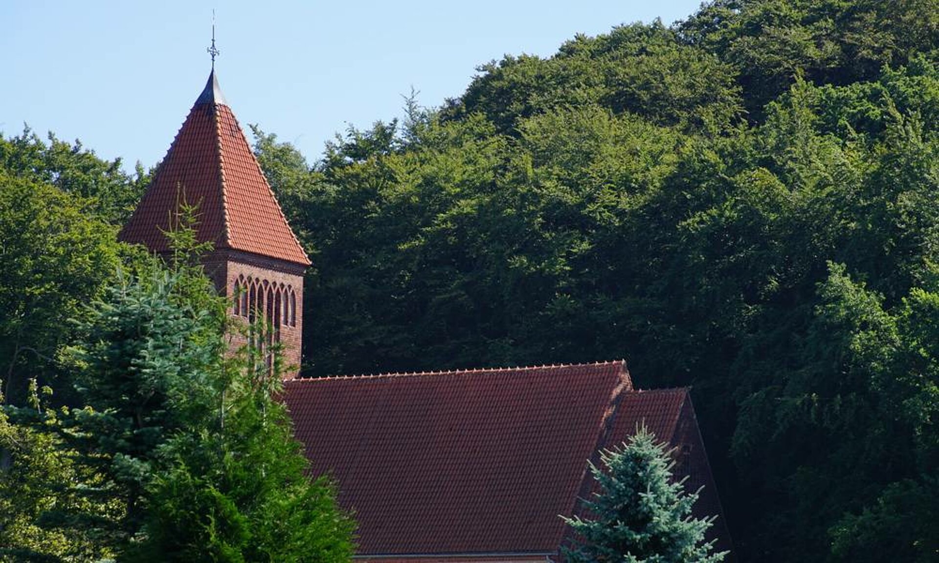 Kirche Binz, Pension Anker - Rügen