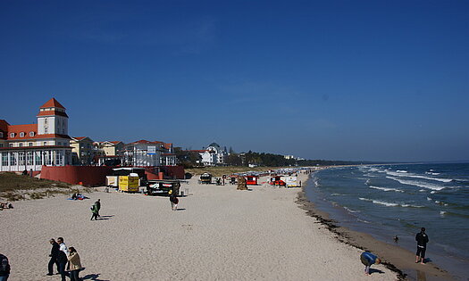Seebrücke Binz & Binzer Strand - Pension Anker, Rügen