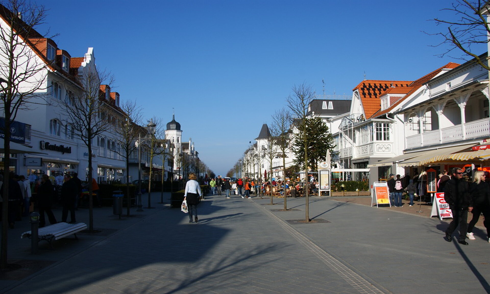 Binzer Fußgängerzone & Hauptstraße - Pension Anker, Rügen