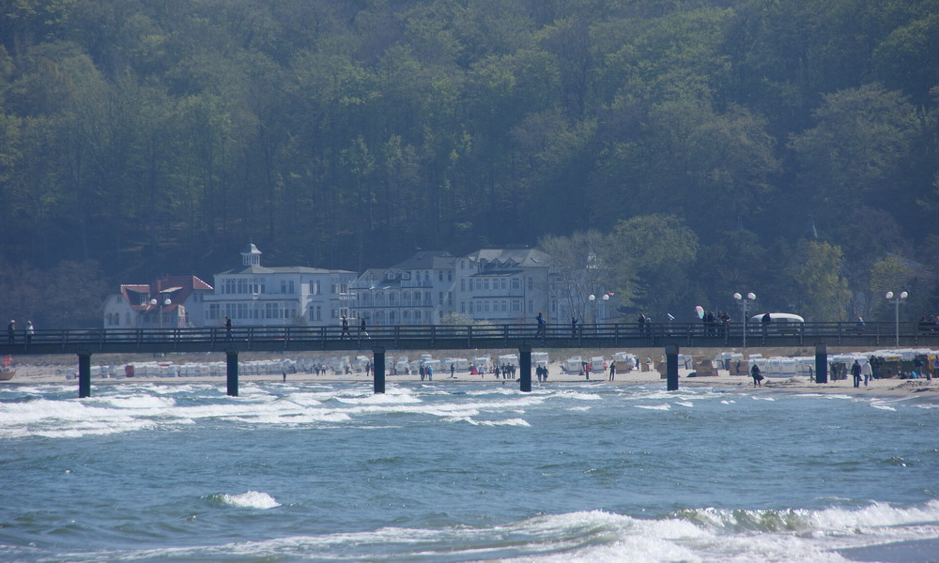 Binzer Seebrücke- Pension Anker, Rügen