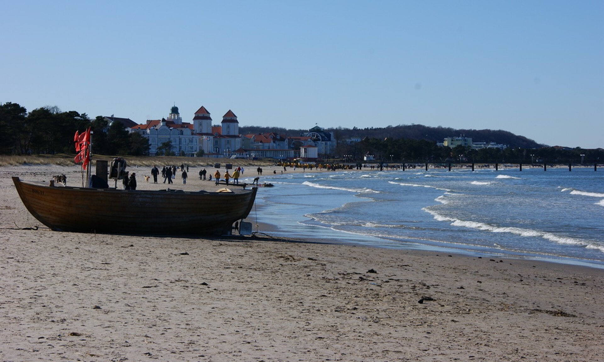 Fischerstrand Binzer Seebrücke, Pension Anker, Binz - Rügen