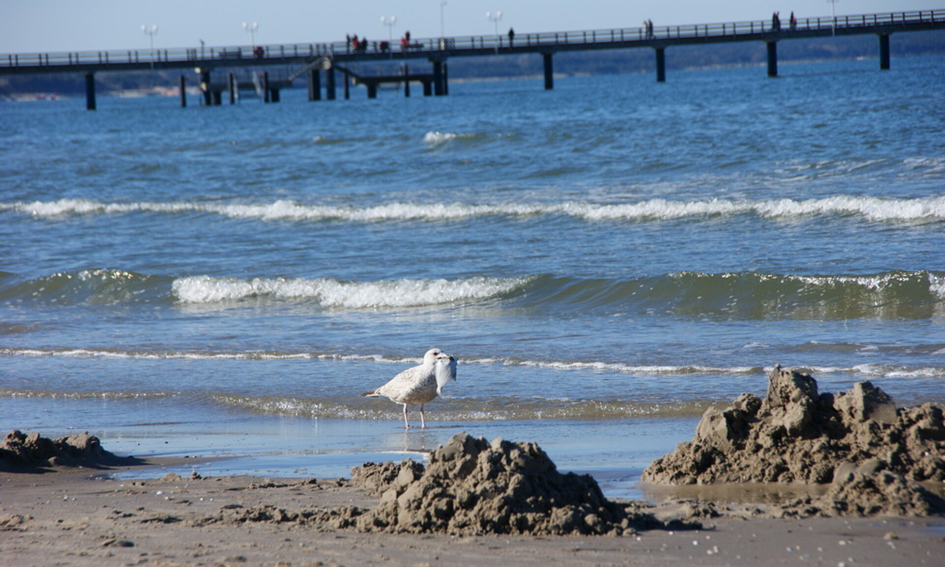 Binzer Strand, Pension Anker, Binz - Rügen