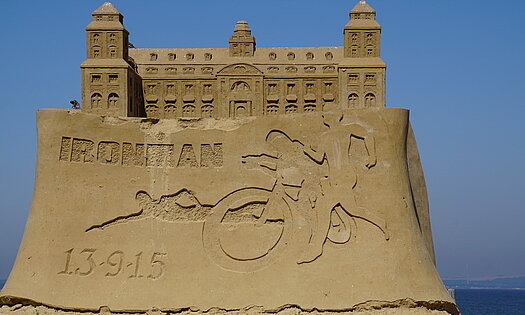 Sandburg Ironman Rügen, Pension Anker - Binz