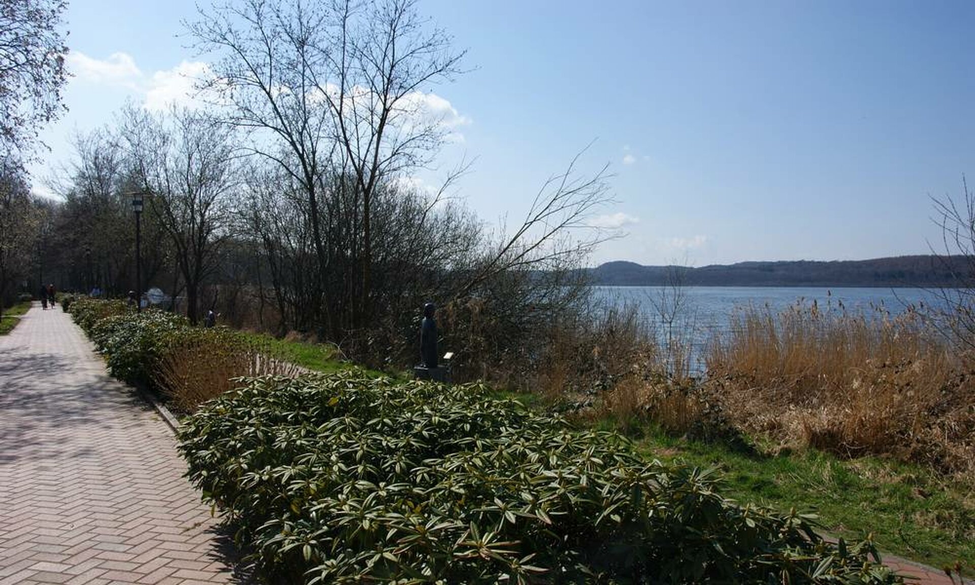 Fahrradweg Schmachter See, Pension Anker, Binz - Rügen