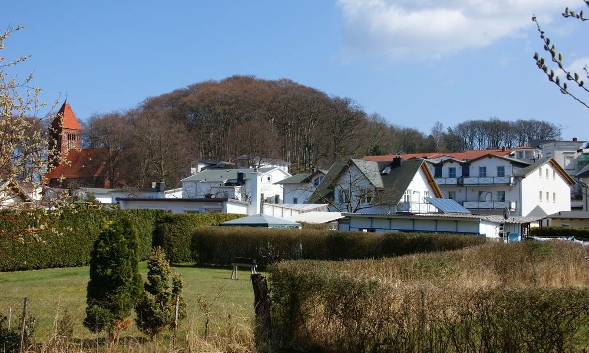 Binzer Kirche, Pension Anker, Binz - Rügen